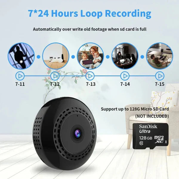Nexus Drop™ Rechargeable HD Wi-Fi CCTV Live Camera