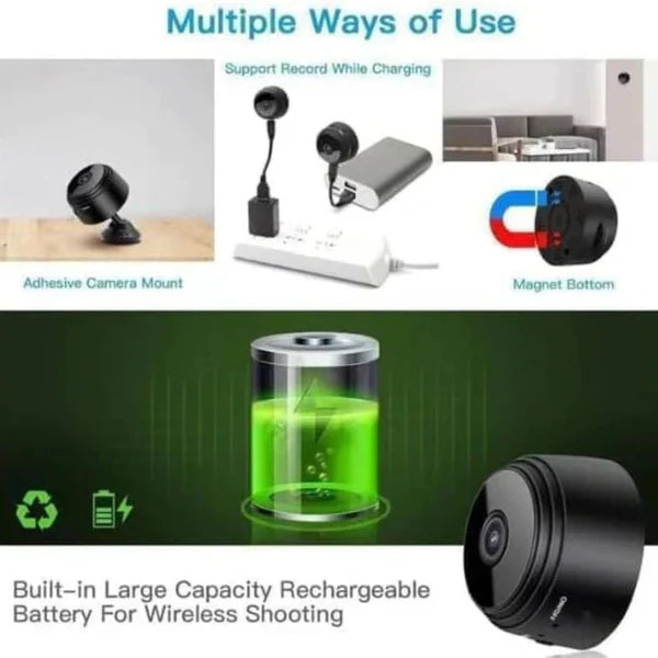 Nexus Drop™ Rechargeable HD Wi-Fi CCTV Live Camera