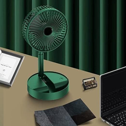 Nexus Drop™ Portable Mini Fan with Rechargeable Battery, Speed Modes & USB Charging