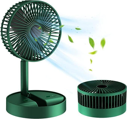 Nexus Drop™ Portable Mini Fan with Rechargeable Battery, Speed Modes & USB Charging