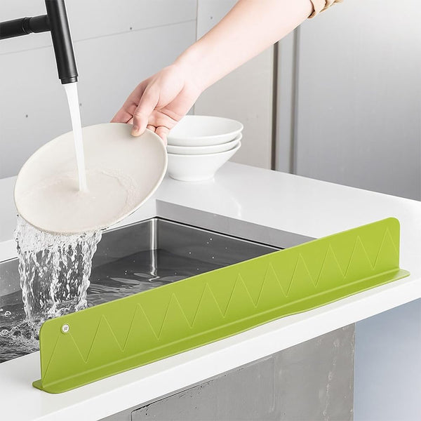 Nexus Drop™ Faucet Splash Protector – Anti-Splash Sink Mat for Clean & Dry Countertops