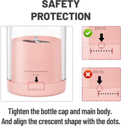 Nexus Drop™ Personal Smoothie Blender – Compact Electric Fruit Mixer Grinder