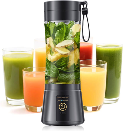 Nexus Drop™ Pro 6-Blade Rechargeable Bottle Blender – Portable Smoothie Maker for Juices, Shakes & Cold Coffee