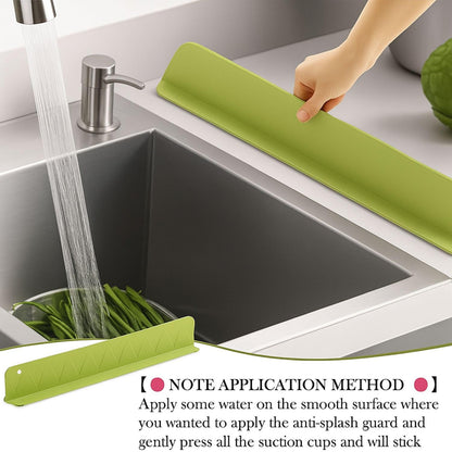 Nexus Drop™ Faucet Splash Protector – Anti-Splash Sink Mat for Clean & Dry Countertops