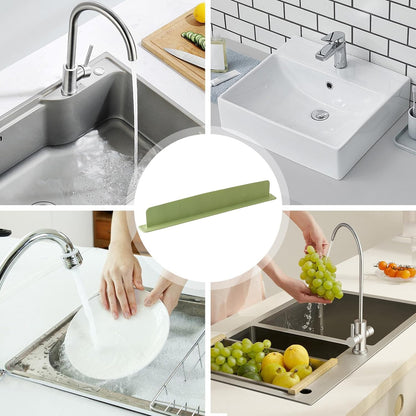 Nexus Drop™ Faucet Splash Protector – Anti-Splash Sink Mat for Clean & Dry Countertops