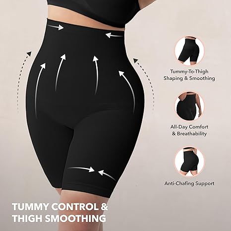 Nexus Drop™ Tummy Control Shapewear Shorts Women Thigh Slimmer High Waisted Shapewear