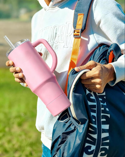 Nexus Drop™ Premium 32oz Travel Tumbler – Double-Wall Insulated, Leakproof Lid, Car Holder Fit | BPA-Free