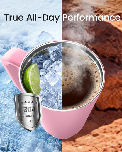 Nexus Drop™ Premium 32oz Travel Tumbler – Double-Wall Insulated, Leakproof Lid, Car Holder Fit | BPA-Free