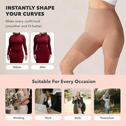 Nexus Drop™ Tummy Control Shapewear Shorts Women Thigh Slimmer High Waisted Shapewear