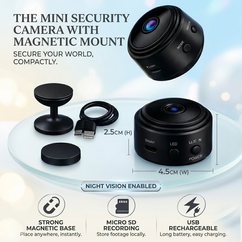 Nexus Drop™ Rechargeable HD Wi-Fi CCTV Live Camera