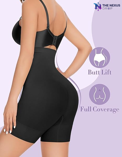 Nexus Drop™ Tummy Control Shapewear Shorts Women Thigh Slimmer High Waisted Shapewear