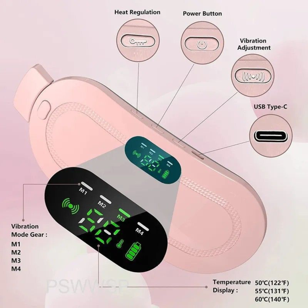 Electric Heating Belt For Instant Period Cramp Relief