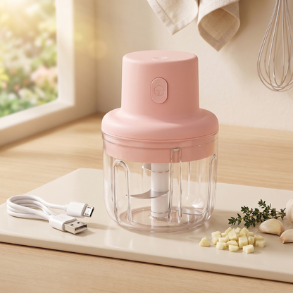 Nexus Drop™ Elite Rechargeable Food Chopper – Stainless Steel Precision Blades