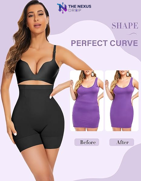 Nexus Drop™ Tummy Control Shapewear Shorts Women Thigh Slimmer High Waisted Shapewear