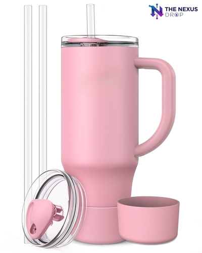 Nexus Drop™ Premium 32oz Travel Tumbler – Double-Wall Insulated, Leakproof Lid, Car Holder Fit | BPA-Free
