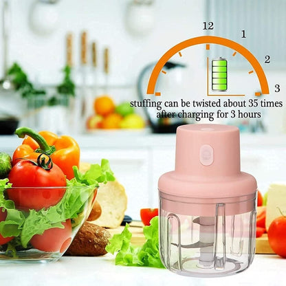 Nexus Drop™ Elite Rechargeable Food Chopper – Stainless Steel Precision Blades